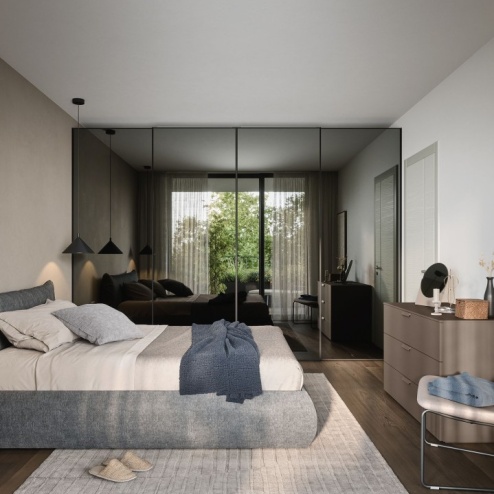 Armadio scorrevole Specchio Cinquanta3